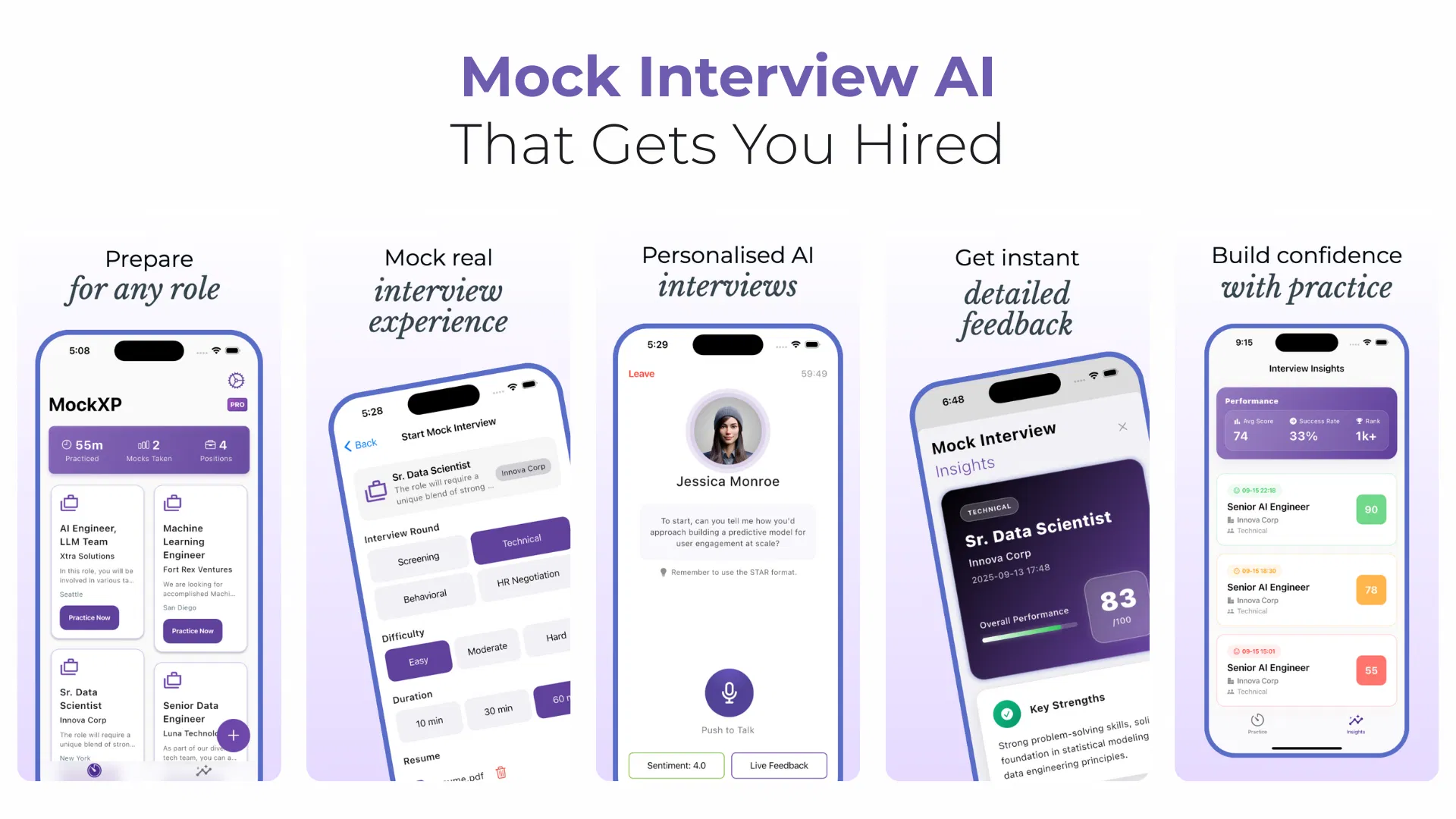 Interview Prep AI - MockXP