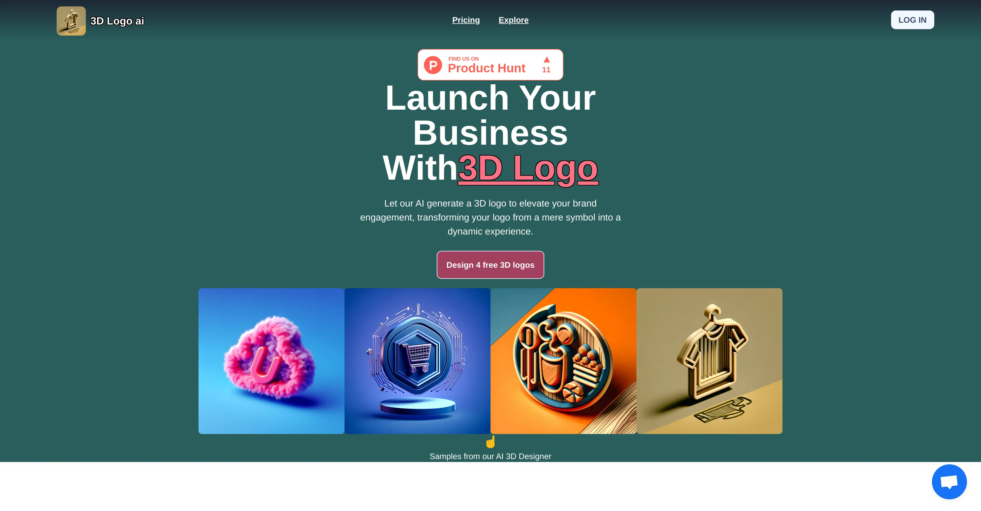 3D Logo AI screenshot