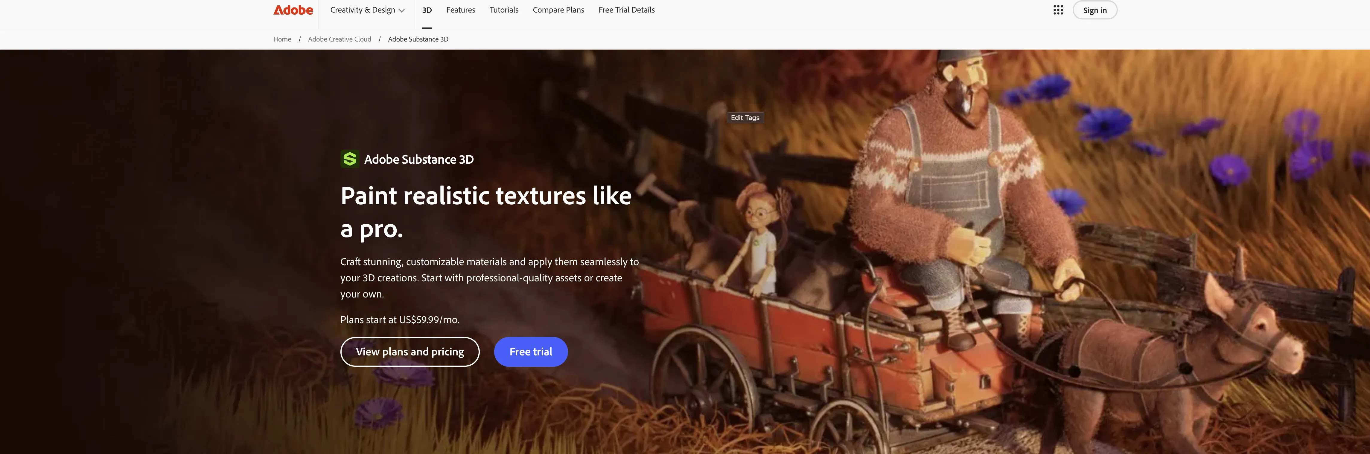 Adobe Substance 3D screenshot