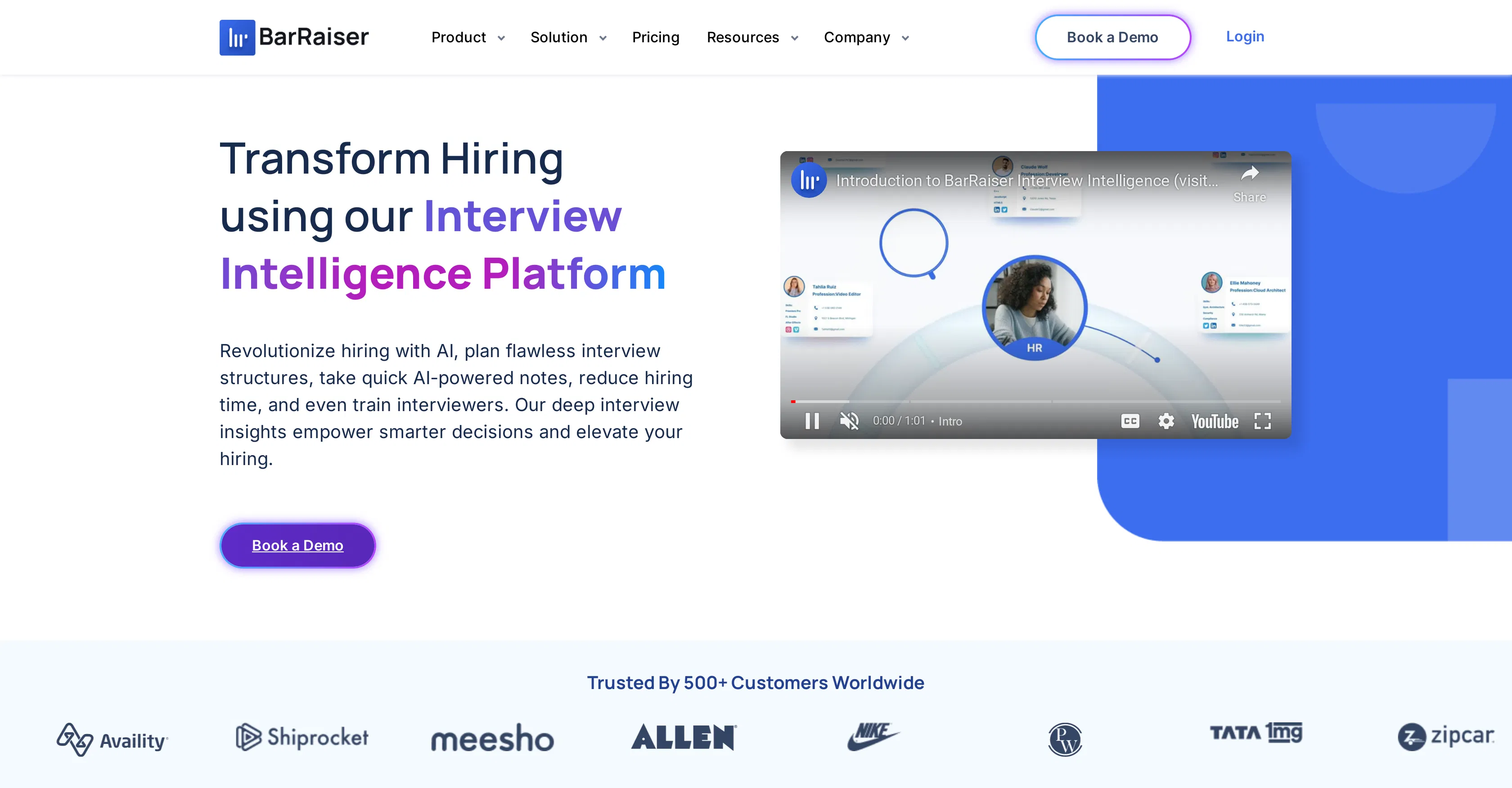 BarRaiser screenshot