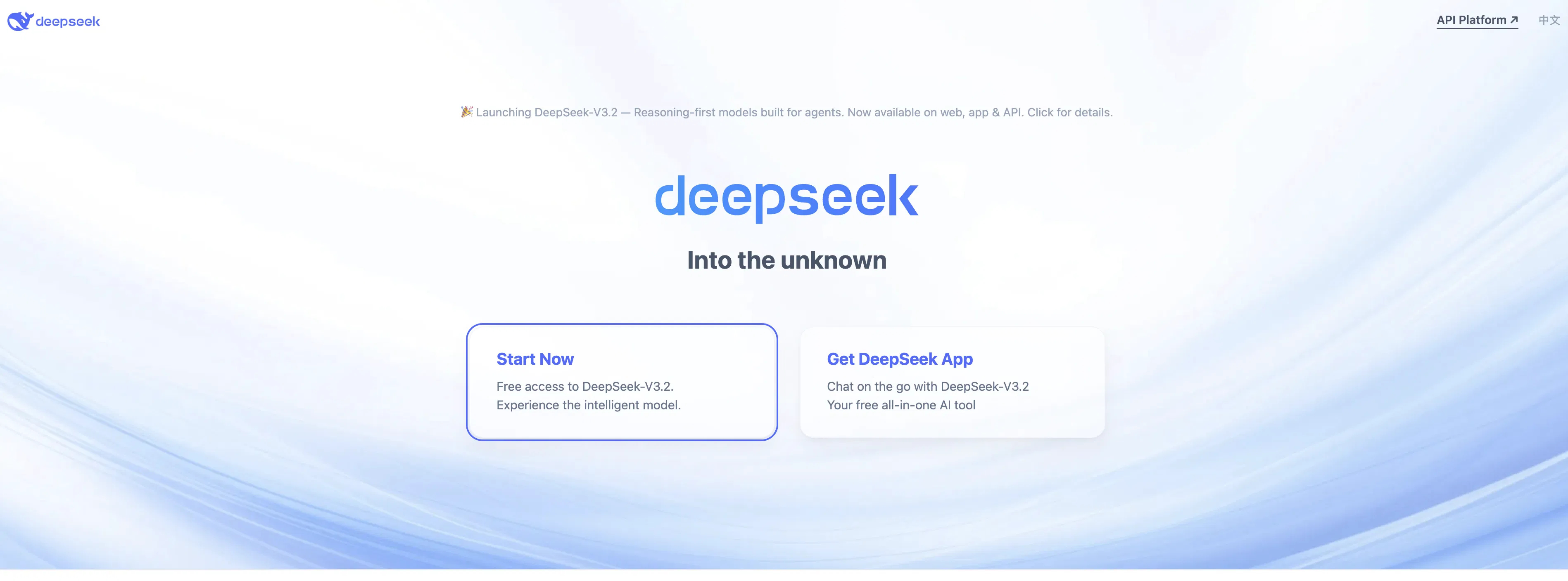 DeepSeek screenshot