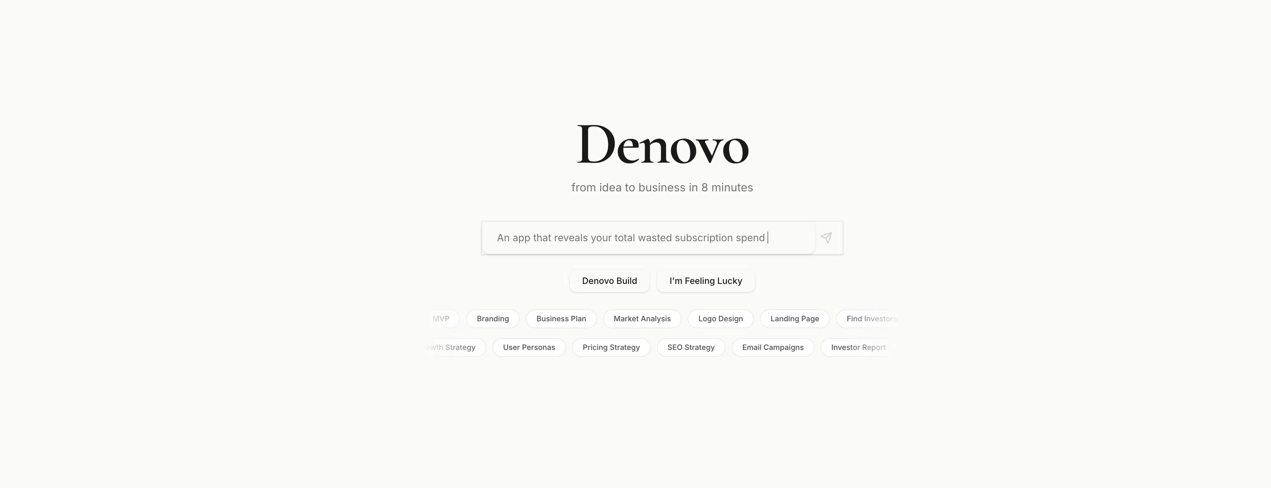 Denovo screenshot