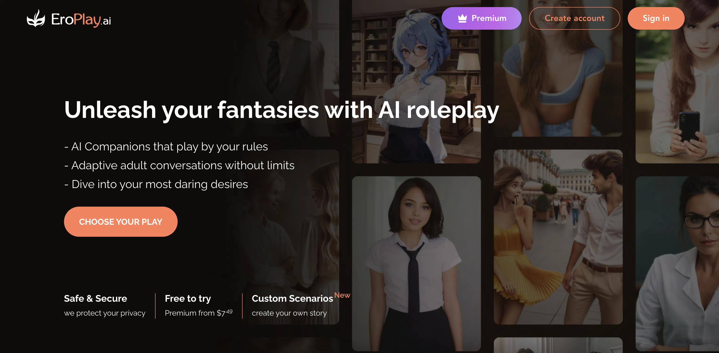 EroPlay.ai screenshot