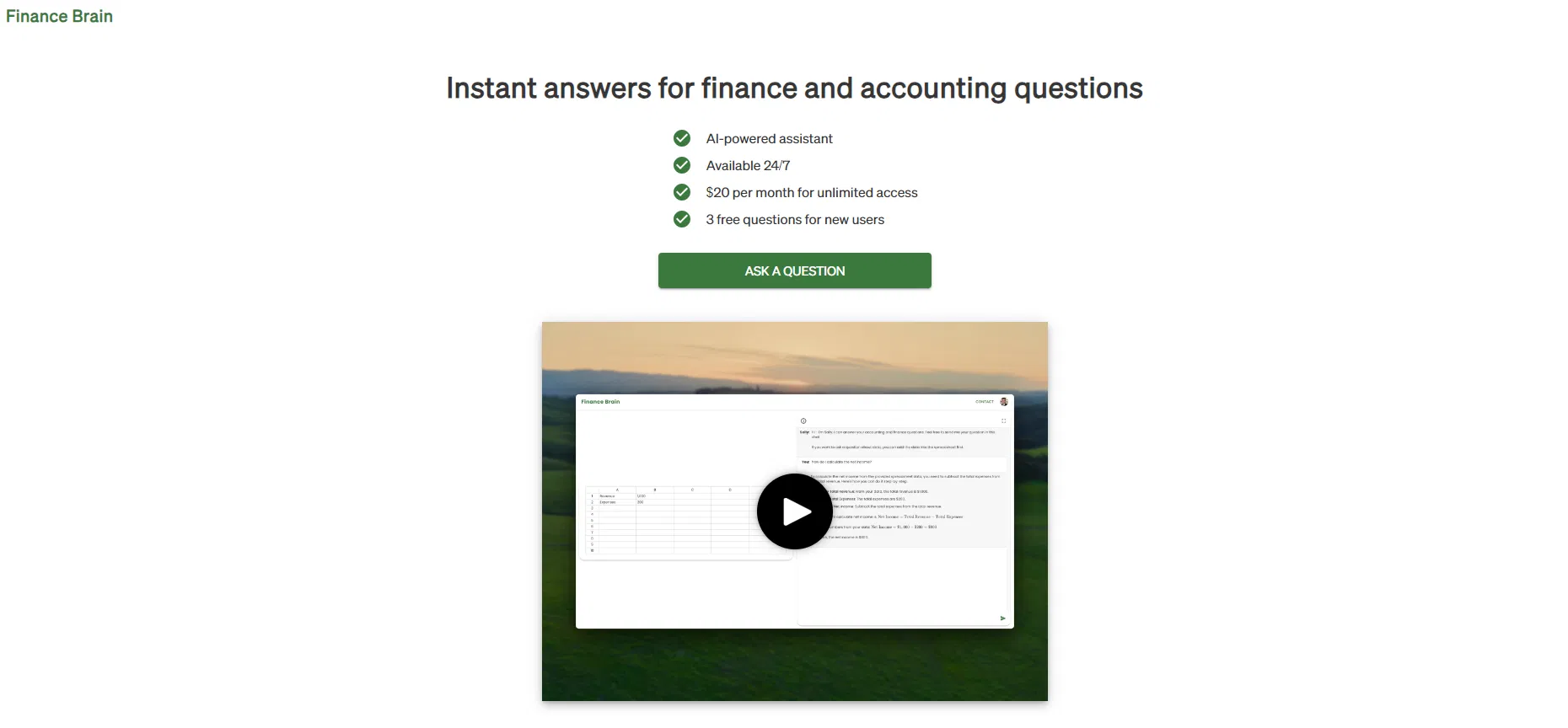 FinanceBrain screenshot