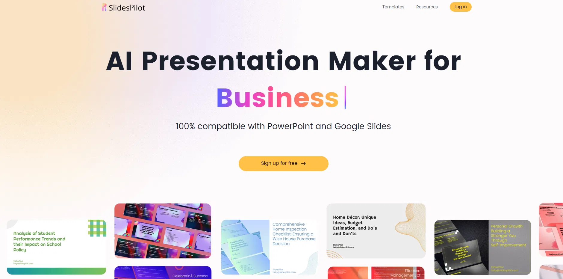 SlidesPilot screenshot